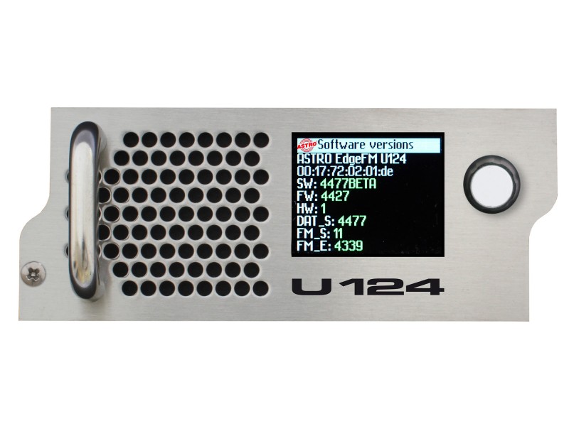 Product: U 124, Signal converter IP to FM