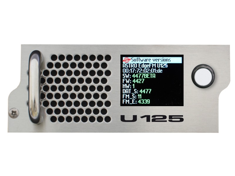 Product: U 125, Signal converter IP to FM