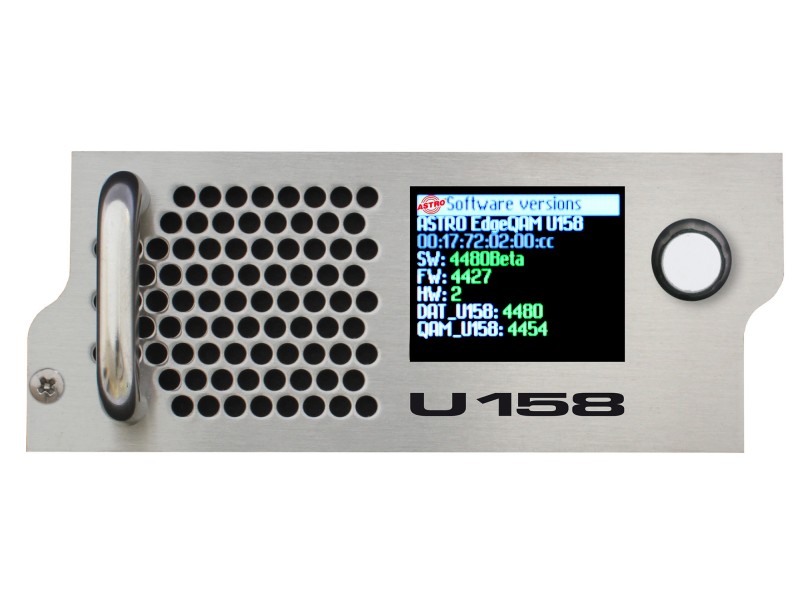 Product: U 158, Signal converter IP to QAM