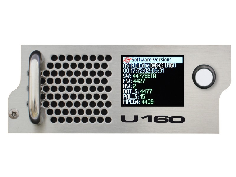 Product: U 160, Signal converter IP to DVB-C2