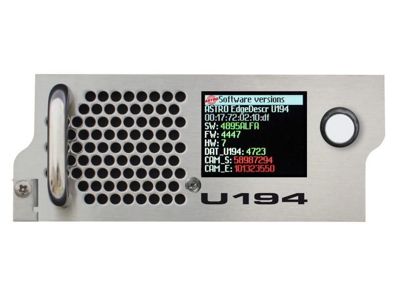 Product: U 194, Descrambler IP to IP