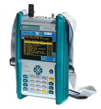 portable TV analyzer satellite meter from KWS