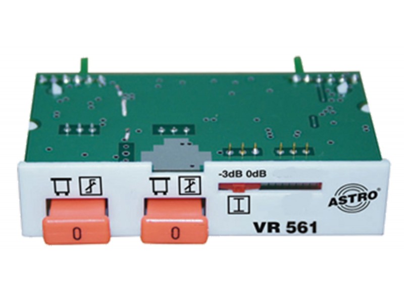 Produktabbildung VR 561, Rückwegmodul für Vario-Verstärker